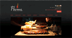 Desktop Screenshot of flamegrill.co.nz